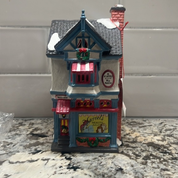 Dept‎ 56 The Original Snow Village Marvels Beauty Salon NO light - Picture 5 of 8